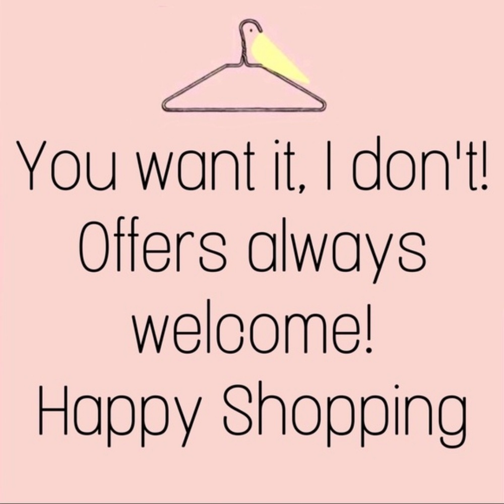 Reasonable Offers Welcome 🤗